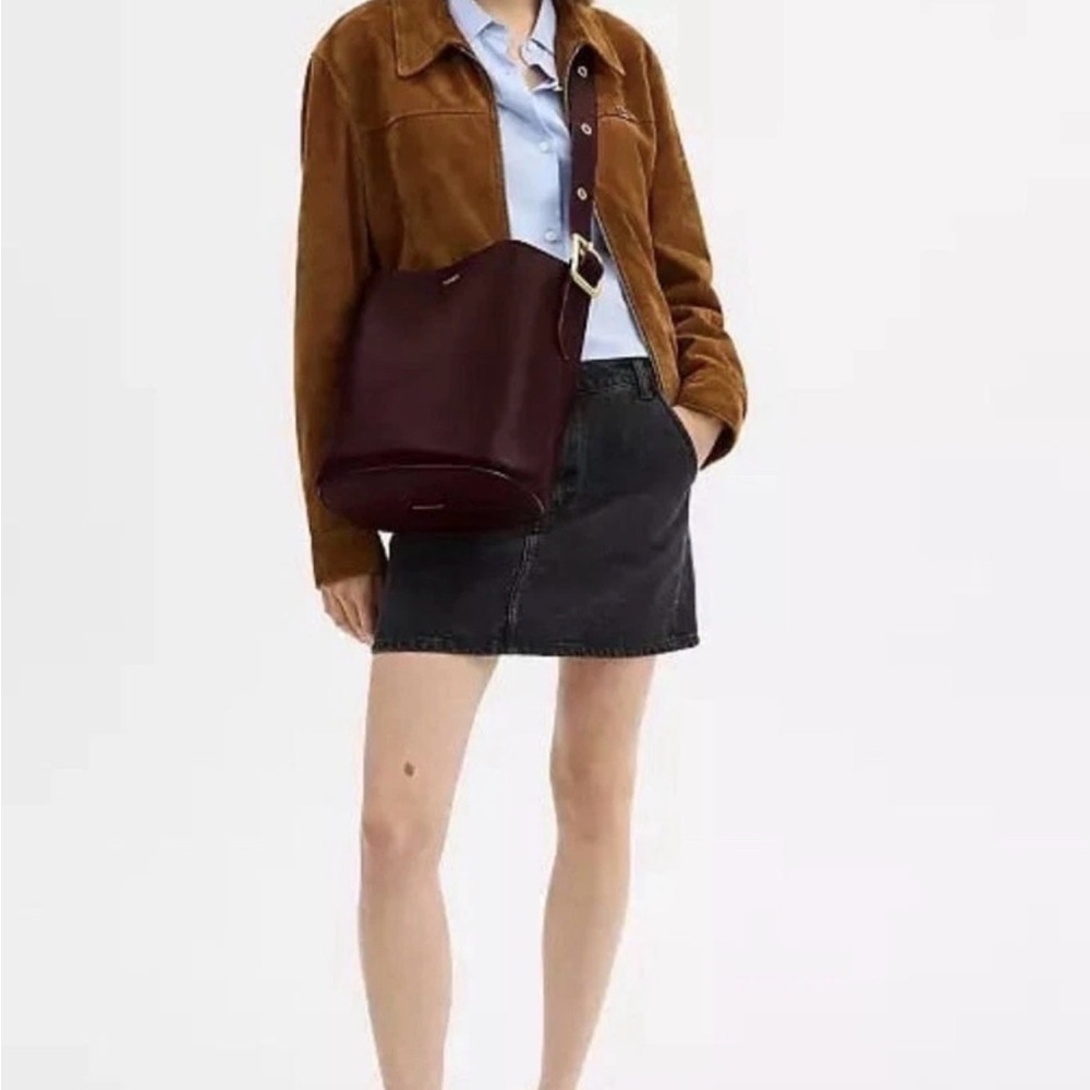 Coach Bleecker bucket bag, merlot